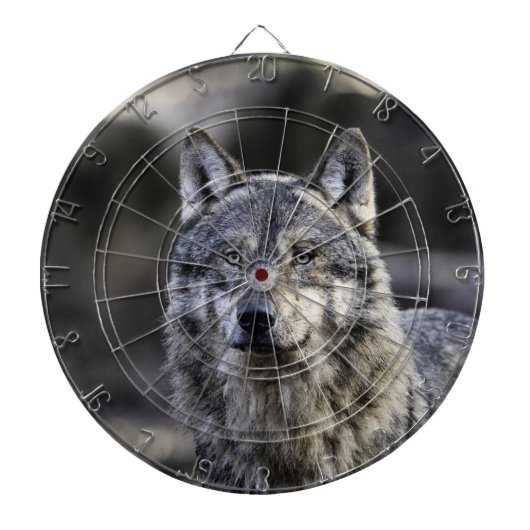 Gray Wolf Dartbord (Voorkant)