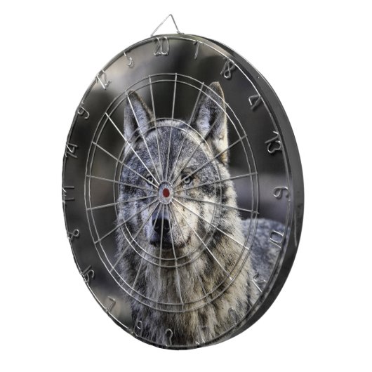 Gray Wolf Dartbord (Voorkant Rechts)