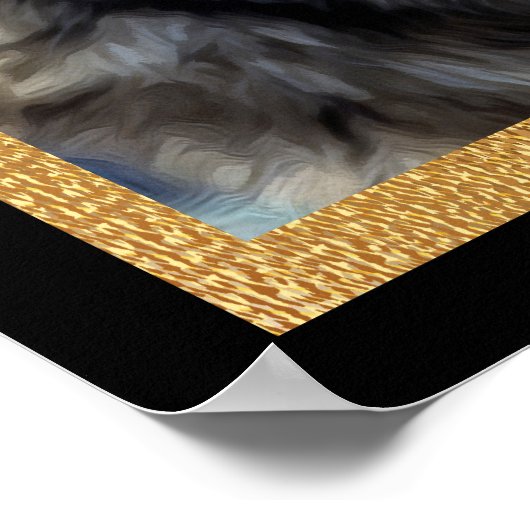 Gray Wolf Dignity Poster (Hoek)