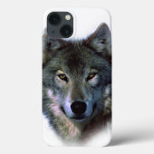 Gray Wolf Eyes Case-Mate iPhone Case (Achterkant)