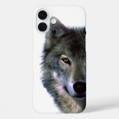 Gray Wolf Eyes Case-Mate iPhone Case (Achterkant)
