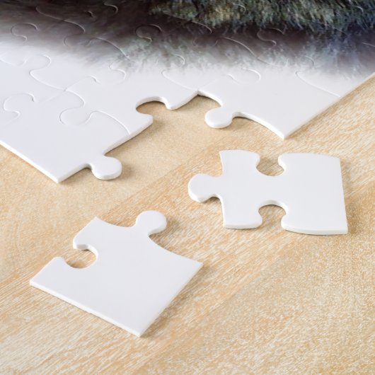 Gray Wolf Eyes Legpuzzel (Zijkant)