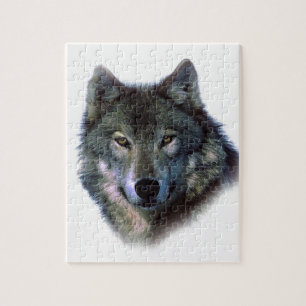Gray Wolf Eyes Legpuzzel