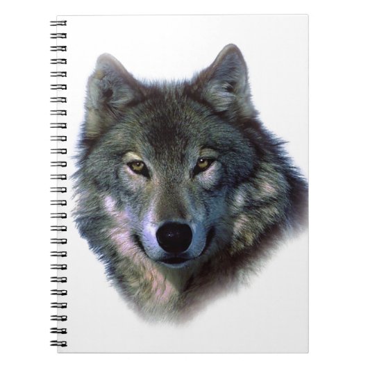 Gray Wolf Eyes Notitieboek (Voorkant)