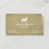 Gray Wolf Forest Ranger Visitekaartje (Voorkant)