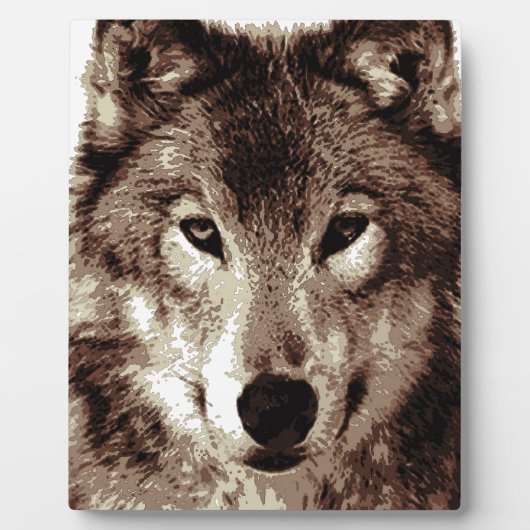 Gray Wolf Fotoplaat (Voorkant)