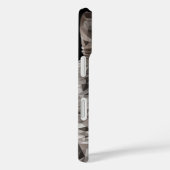 Gray Wolf Geometric Portret Case-Mate iPhone Case (Achterkant / Rechts)