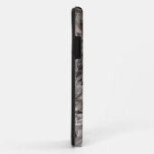 Gray Wolf Geometric Portret Case-Mate iPhone Case (Achterkant/rechts)