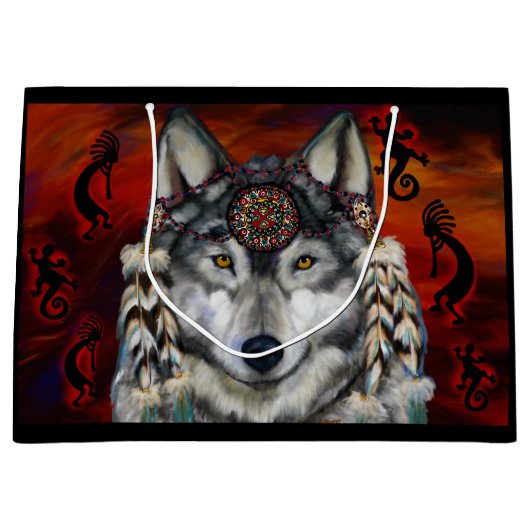 GRAY WOLF GROOT CADEAUZAKJE (Voorkant)