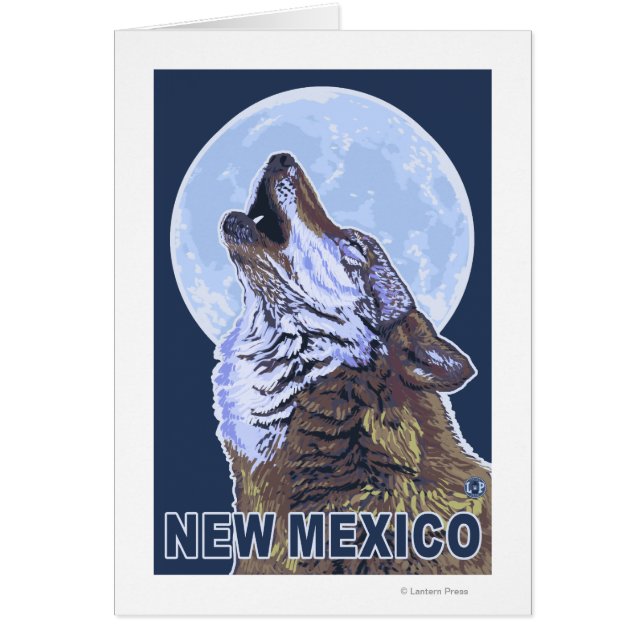 Gray Wolf Howling New Mexico (Voorkant)