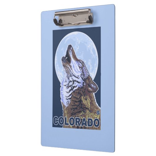 Gray Wolf HowlingColorado Klembord (Links)