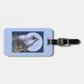 Gray Wolf HowlingUtah Bagagelabel (Voorkant horizontaal)