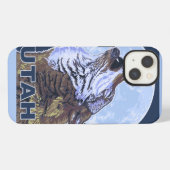Gray Wolf HowlingUtah iPhone Hoesje (Achterkant horizontaal)