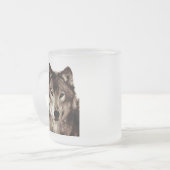 Gray Wolf Matglas Koffiemok (Voorkant links)