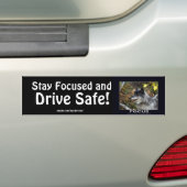Gray Wolf Motivatie Gifts Bumpersticker (Op auto)
