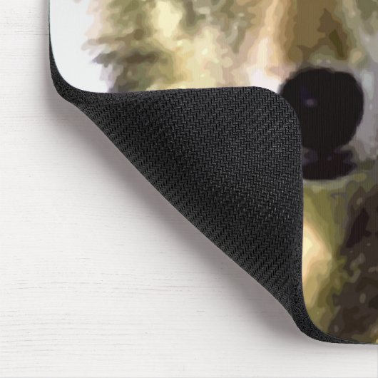 Gray Wolf Mousepad Muismat (Hoek)