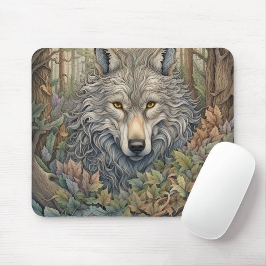 Gray Wolf Muismat (Met muis)