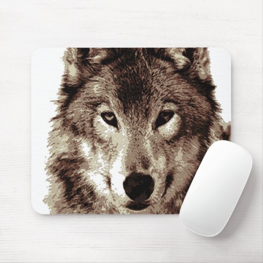 Gray Wolf Muismat (Met muis)
