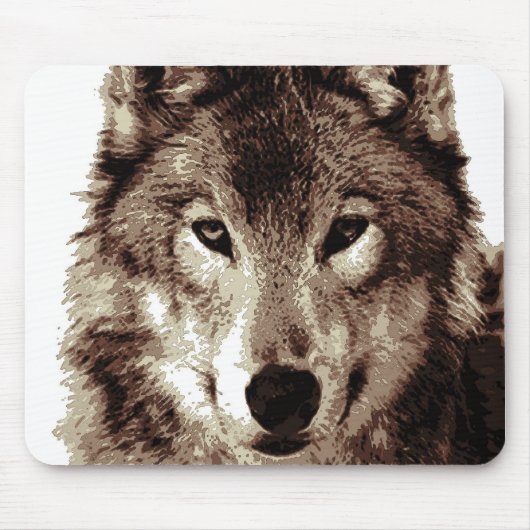 Gray Wolf Muismat (Voorkant)