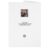 Gray Wolf Note Kaart (Achterkant)