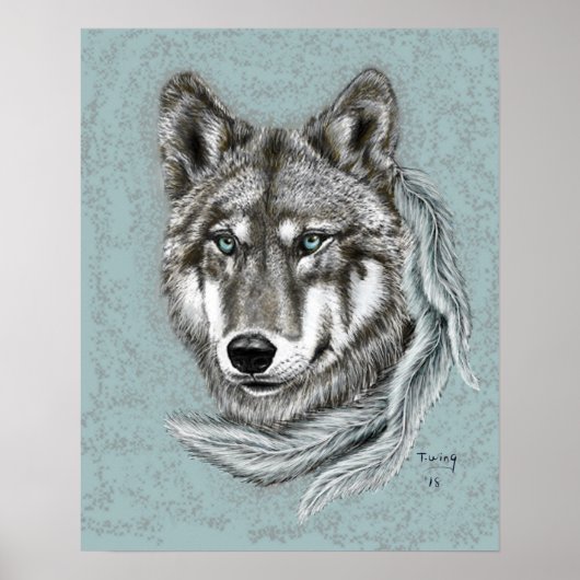 Gray Wolf Poster (Voorkant)