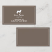 Gray Wolf Professional Forest Ranger Visitekaartje (Voorkant / Achterkant)