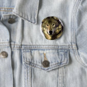 Gray Wolf Ronde Button 5,7 Cm (In situ)
