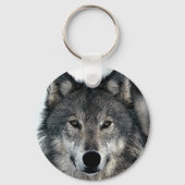 Gray Wolf Sleutelhanger (Voorkant)