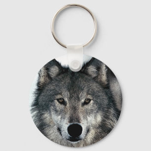 Gray Wolf Sleutelhanger