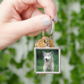 Gray Wolf Sleutelhanger (Hand)