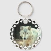 Gray Wolf Sleutelhanger (Voorkant)
