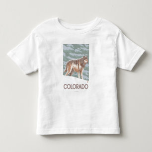 Gray Wolf StandingColorado Kinder Shirts