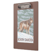 Gray Wolf StandingSouth Dakota Klembord (Links)