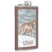 Gray Wolf StandingUtah Heupfles (Rechts)