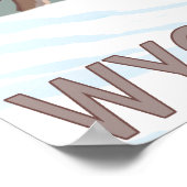 Gray Wolf StandingWyoming Poster (Hoek)