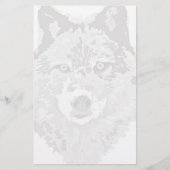 Gray Wolf Stationery Briefpapier (Voorkant)