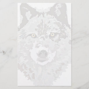 Gray Wolf Stationery Briefpapier