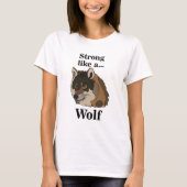 Gray Wolf T-shirt (Voorkant)