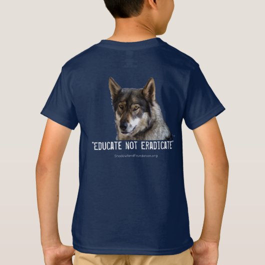 Gray Wolf T-shirt (Achterkant)