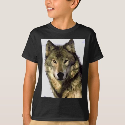 Gray Wolf T-shirt (Voorkant)