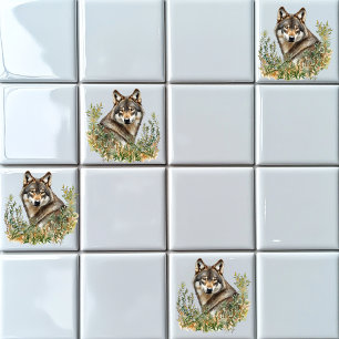 Gray Wolf Tegeltje