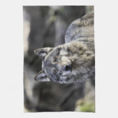 Gray Wolf Theedoek (Verticaal)