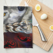 GRAY WOLF THEEDOEK (Quarter Fold)