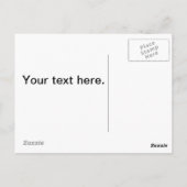 Gray Wolf - Timber Wolf - Red Wolf reeks Briefkaart (Achterkant)