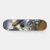 Gray Wolf - Timber Wolf - Red Wolf reeks Skateboard (Horizontaal)