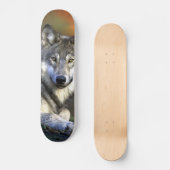Gray Wolf - Timber Wolf - Red Wolf reeks Skateboard (Voorkant)