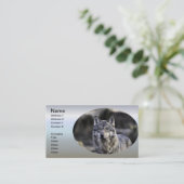 Gray Wolf Visitekaartje (Staand voorkant)