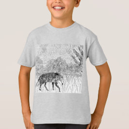 Gray Wolf Wildlife T-shirt