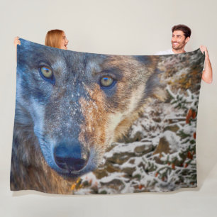GRAY WOLF WINTER'S RANGER FLEECE DEKEN