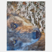 GRAY WOLF WINTER'S RANGER FLEECE DEKEN (Voorkant)